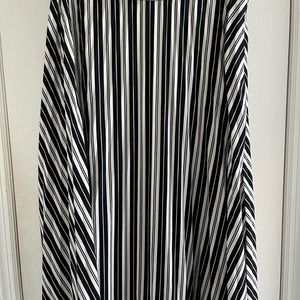 rachel zoe pleated midi skirt